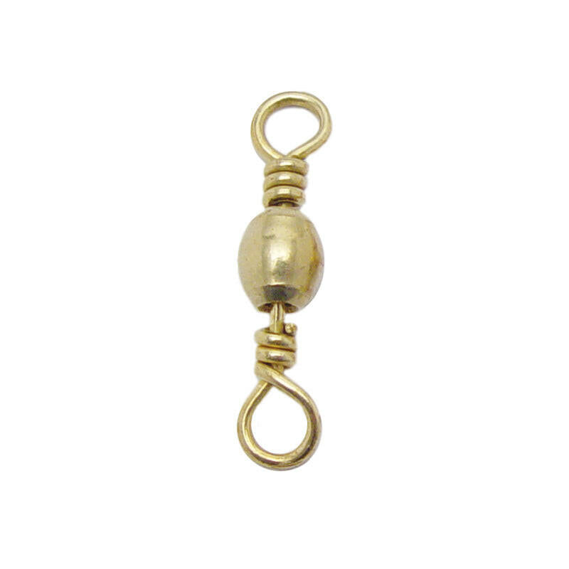 COMPAC Barrel Swivels Brass #12 10/pk C.G. Emery