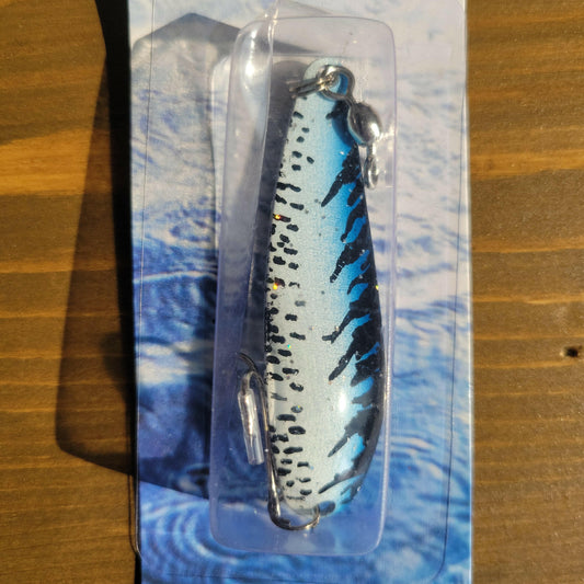 COMPAC Crocodile Lure 1/2oz Blue Tiger C.G. Emery