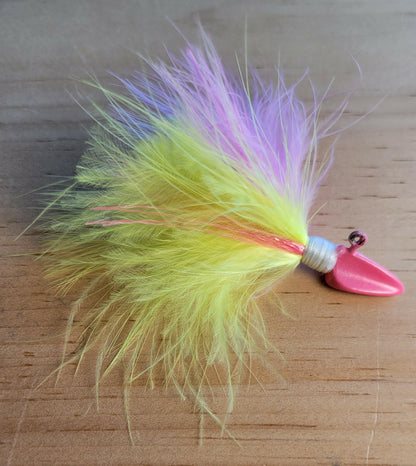 Jaguar Jigs, Marabou Style Jigs 5/8oz Jaguar Jigs