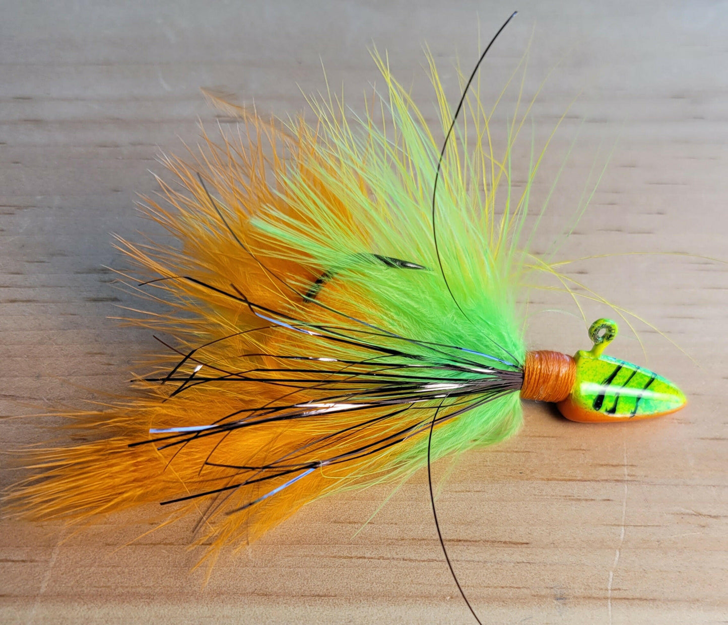 Jaguar Jigs, Marabou Style Jigs 5/8oz Jaguar Jigs