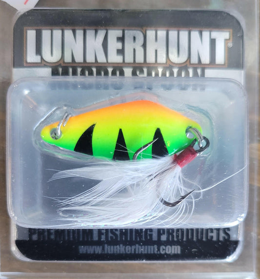 Lunkerhunt Micro Spoons - 1/4 oz Big Rock Sports