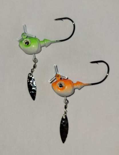 Big Sky Hecla Hammer 1oz Cyclone Flasher Jigs - Stony Tackle Shack