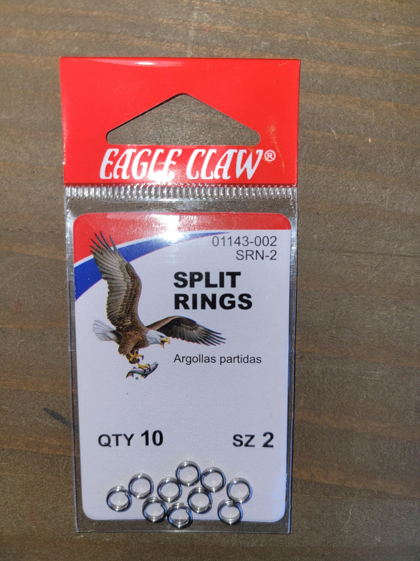 Eagle Claw Size 2 Split Rings - Stony Tackle Shack