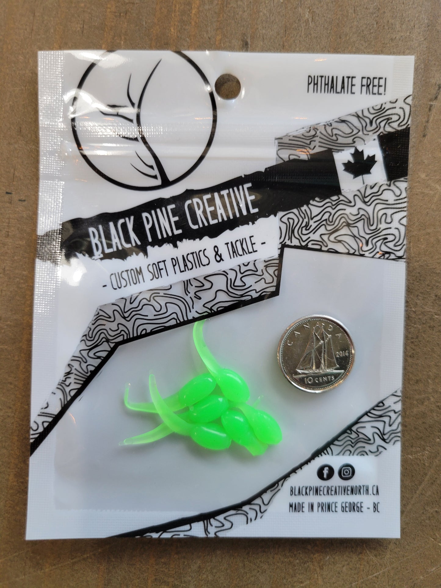 Black Pine Creative 1" MINI Minnow 6/pk - Stony Tackle Shack