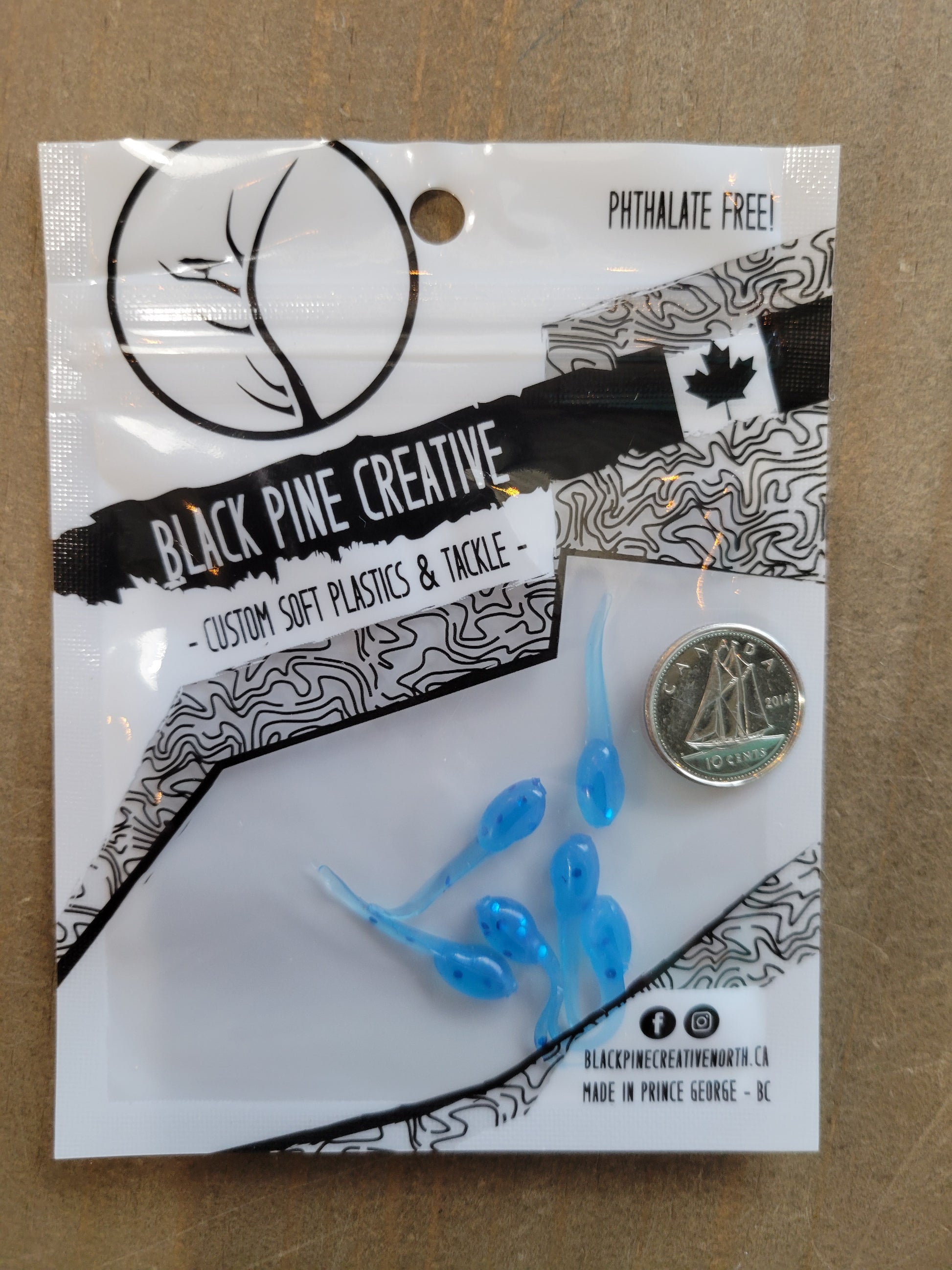 Black Pine Creative 1" MINI Minnow 6/pk - Stony Tackle Shack