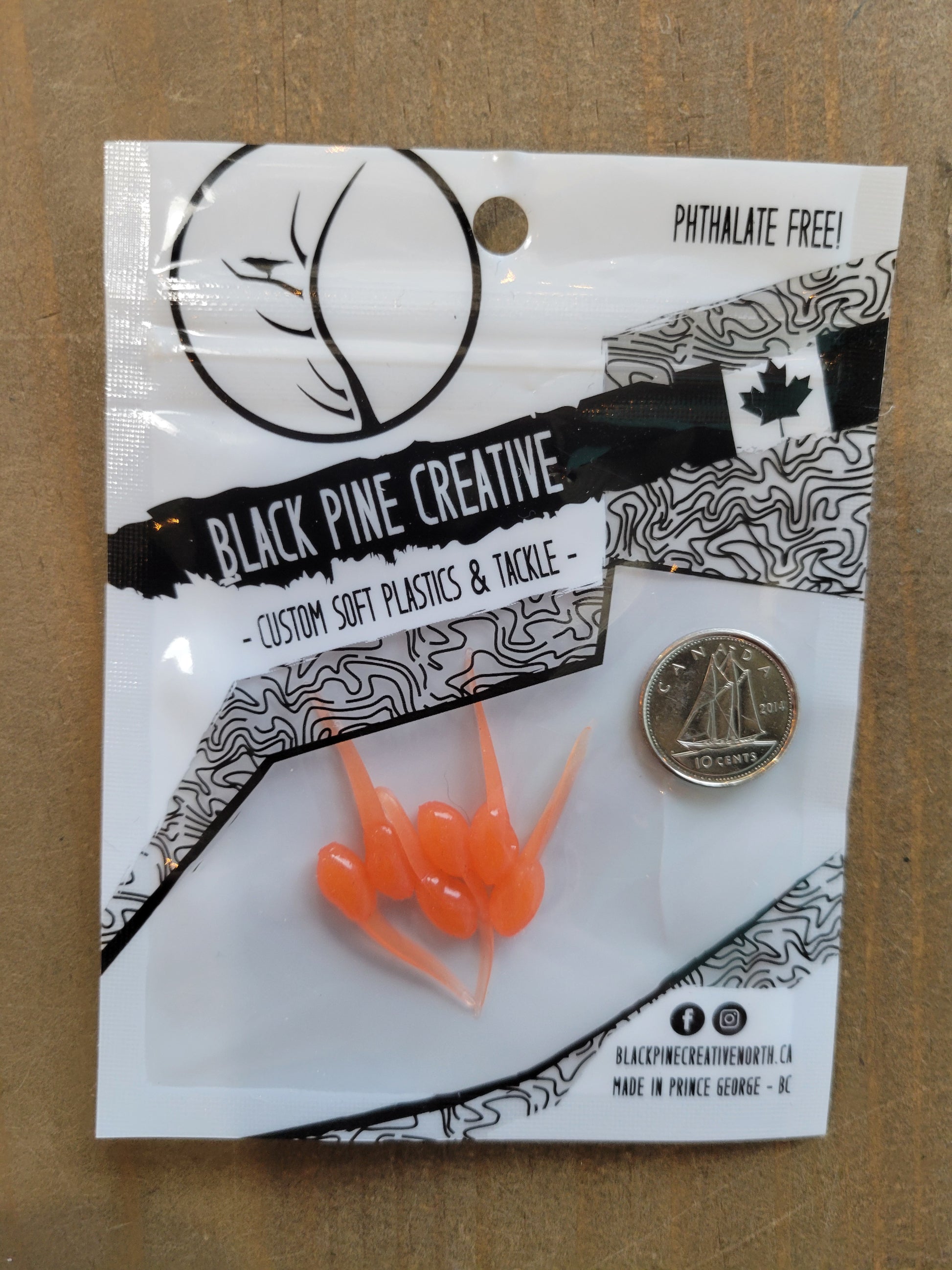 Black Pine Creative 1" MINI Minnow 6/pk - Stony Tackle Shack