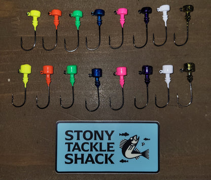 Big Sky 3/16oz Ned Head Jigs 4/pk - Stony Tackle Shack