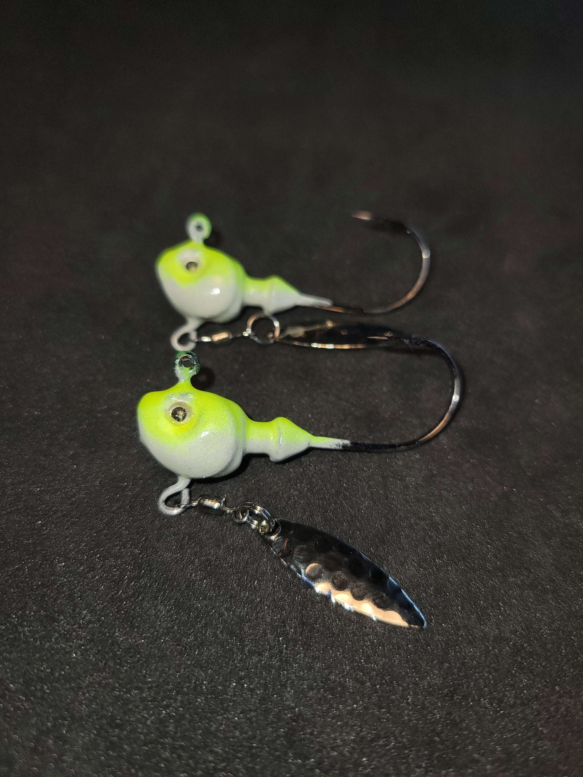 Big Sky Cyclone 1/2oz Hecla Hammer Jigs w/Flasher - Stony Tackle Shack