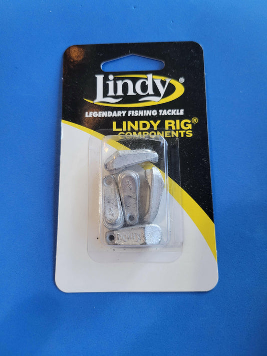 Lindy 3/8oz Walking Slip Sinkers 5/pk - Stony Tackle Shack