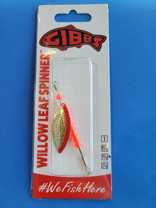 Gibbs Willow Leaf In-Line Spinners - Stony Tackle Shack