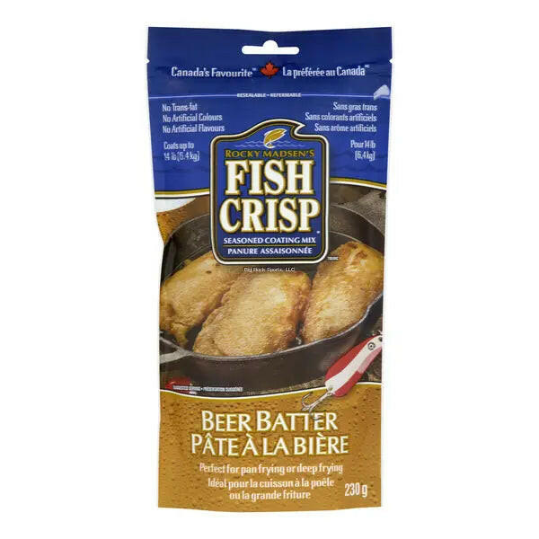 Rocky Madsen's Fish Crisp 340g Bag Assorted Flavours.