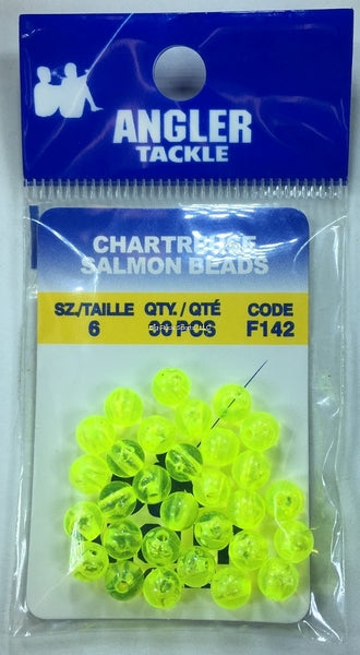 Anglers Tackle Chartreuse Fishing Beads