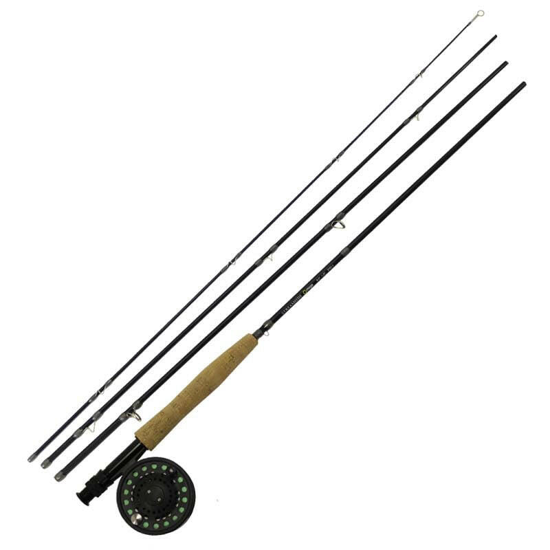 Streamside Omega Fly Rod Combo 5LW 4pc w/Travel Case C.G. Emery