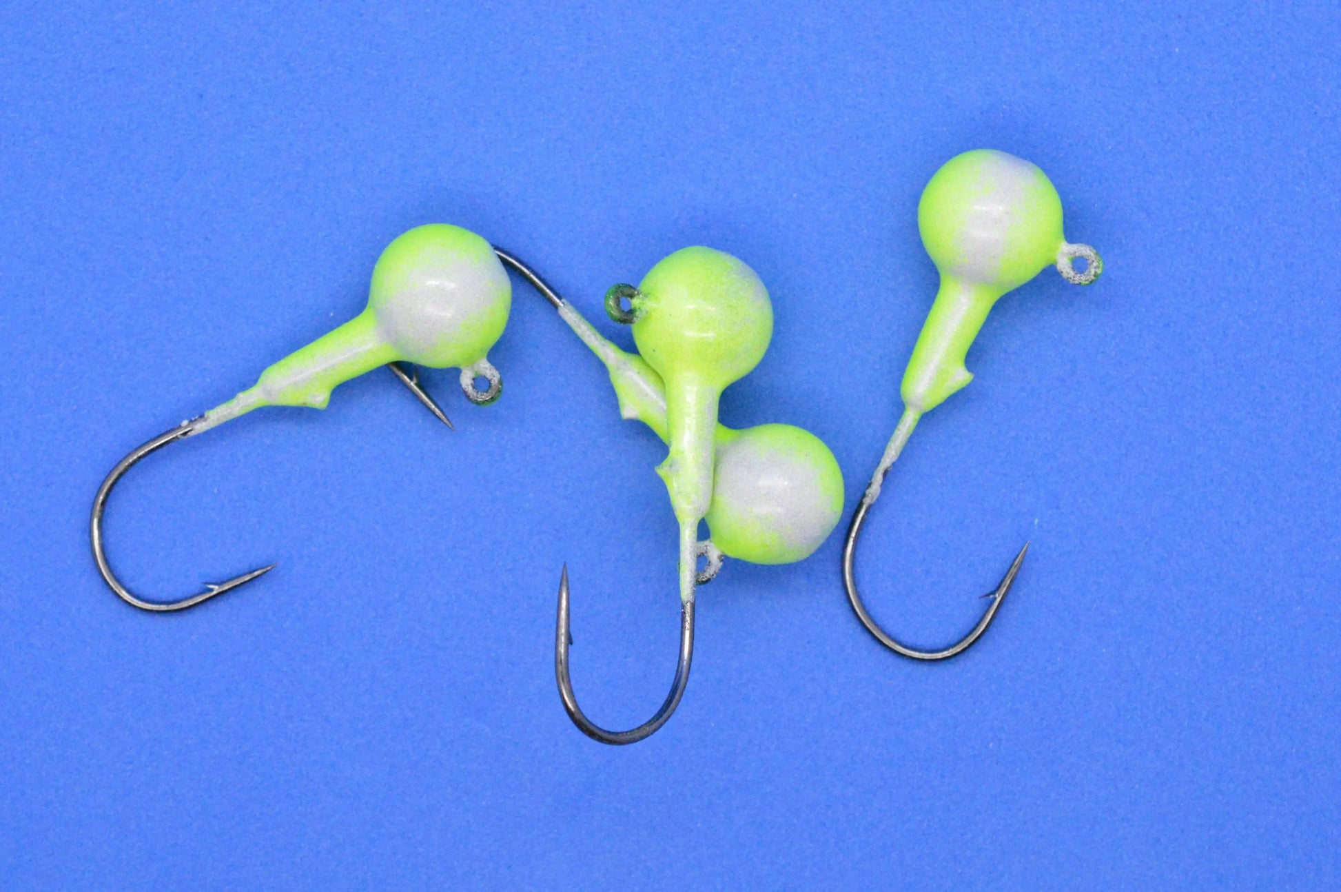 Big Sky 1/4oz Ball Jigs Glow 4/pack Big Sky