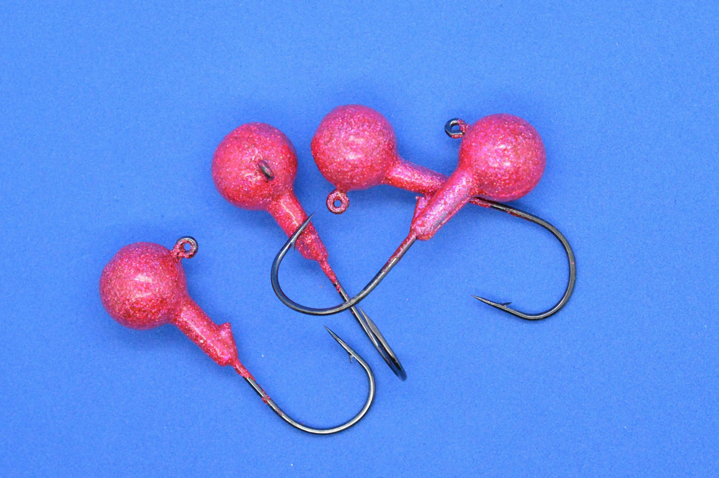 Big Sky 3/8oz Ball Jigs 3/8oz (Non-Glowing) 4/pack Big Sky