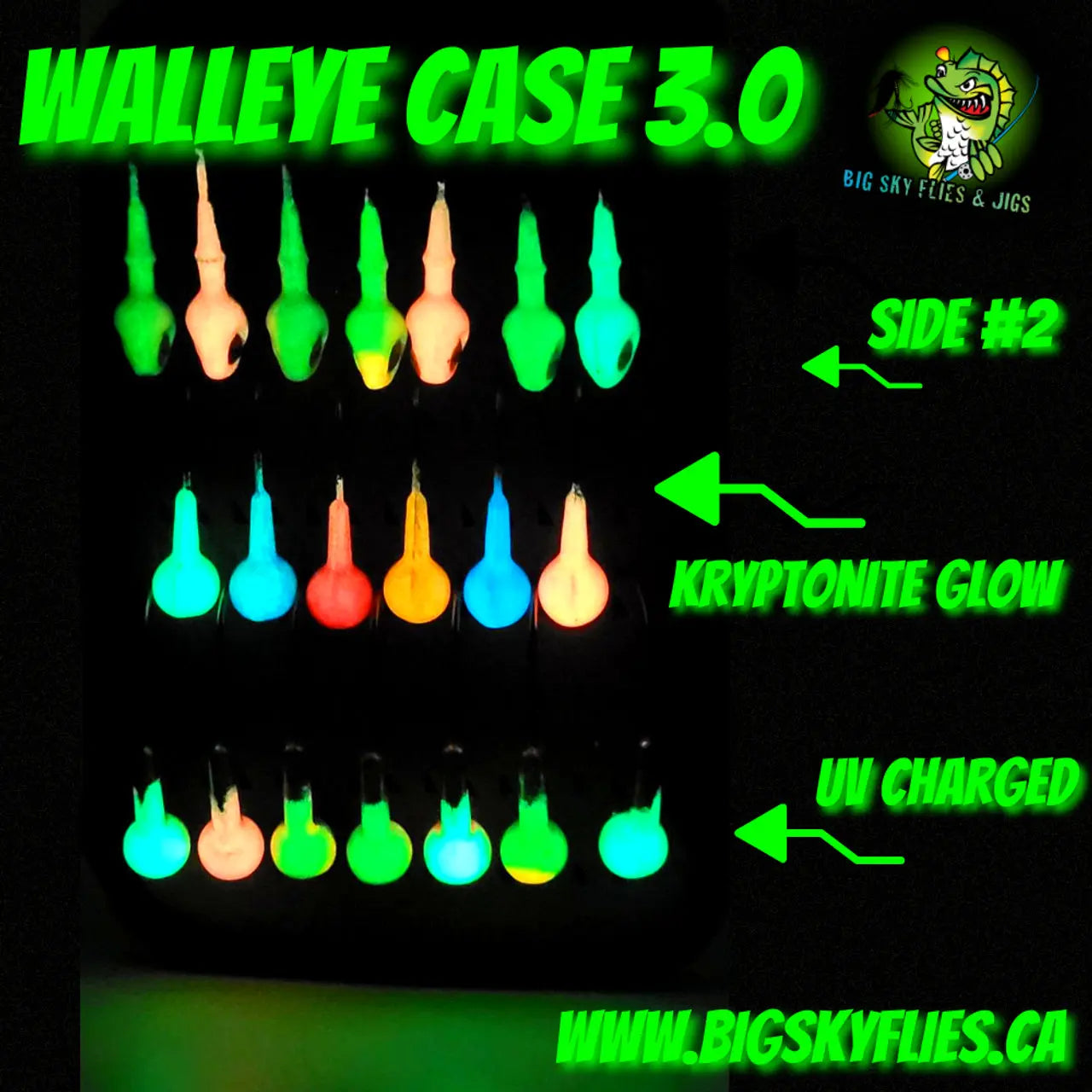 Big Sky Walleye 3.0 Loaded Case 45pc set Big Sky