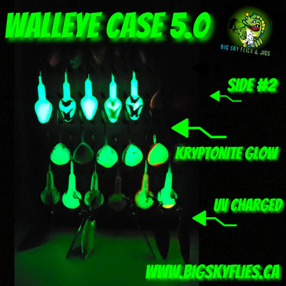 Big Sky Walleye Case 5.0 58pc set Big Sky