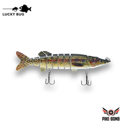 Lucky Bug 5" Pike Bomb Lures Lucky Bug Lures