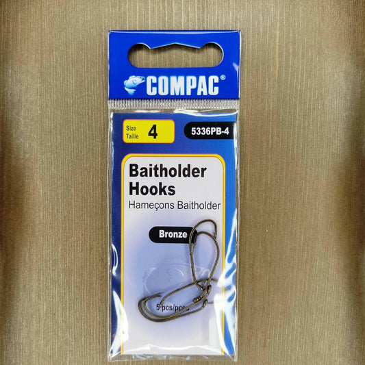 COMPAC Bait Hooks 5pcs #4.