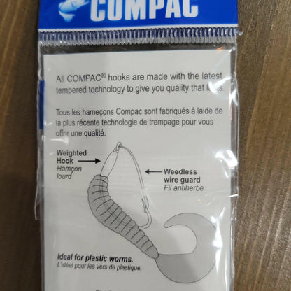 COMPAC Fast Sink Hook #1/0 2pk.