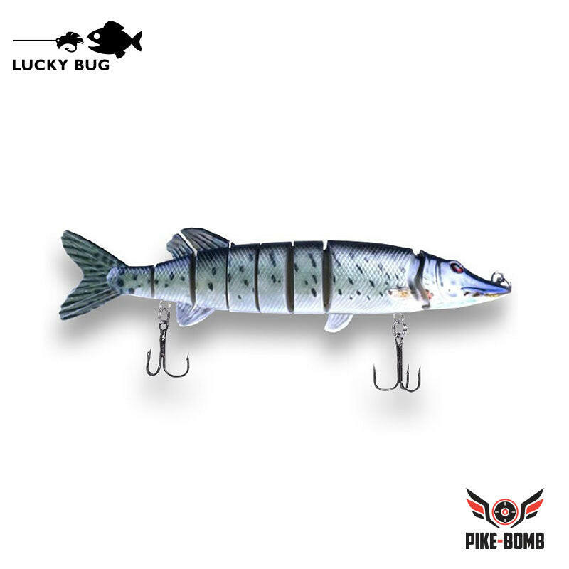 Lucky Bug 5" Pike Bomb Lures Lucky Bug Lures