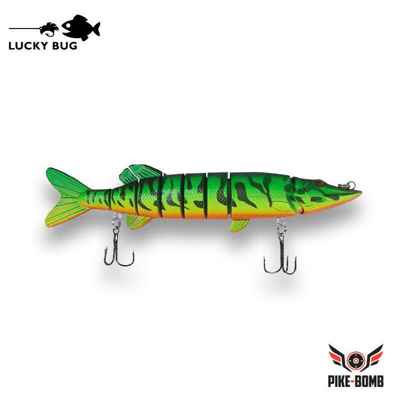 Lucky Bug 5" Pike Bomb Lures Lucky Bug Lures