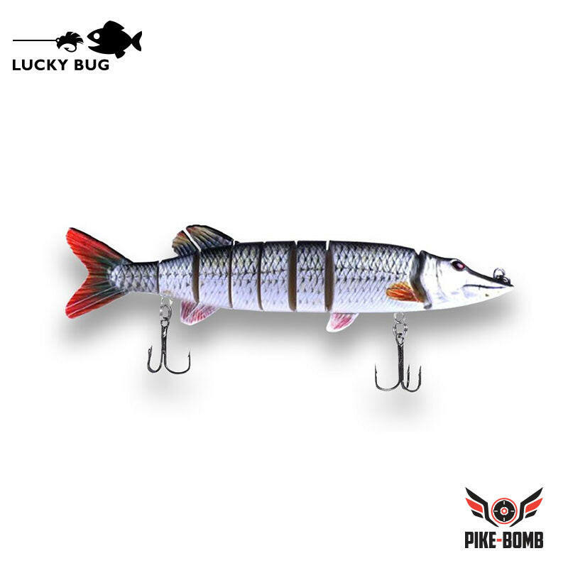 Lucky Bug 8" Pike Bomb Lures Lucky Bug Lures