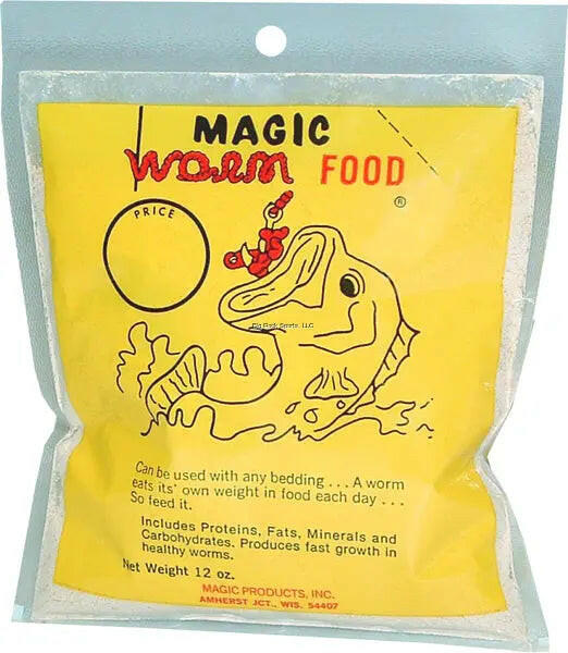 Magic Worm Food 12oz Bgs Big Rock Sports