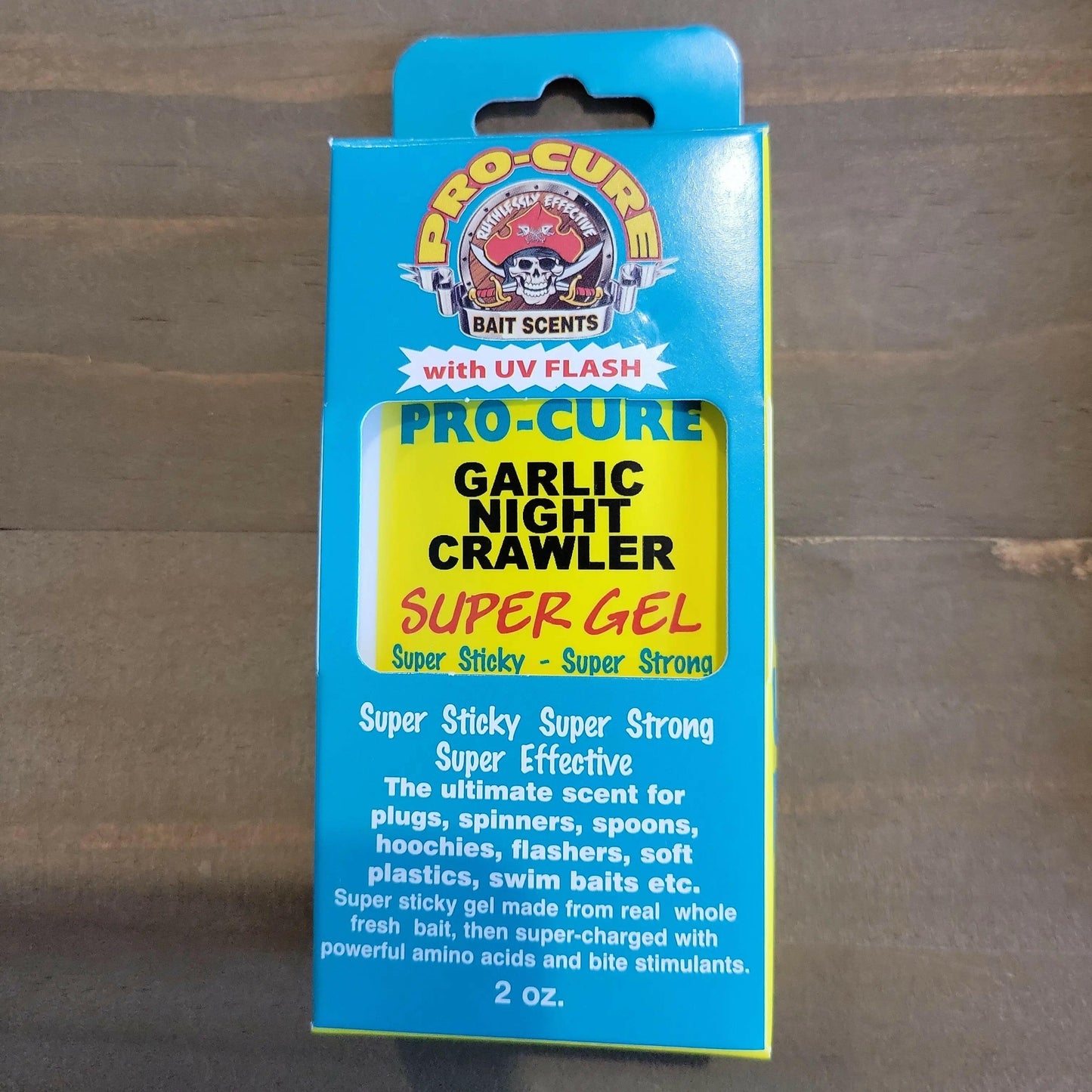 Pro-Cure Super Gel Garlic Nightcrawler scent 2oz.