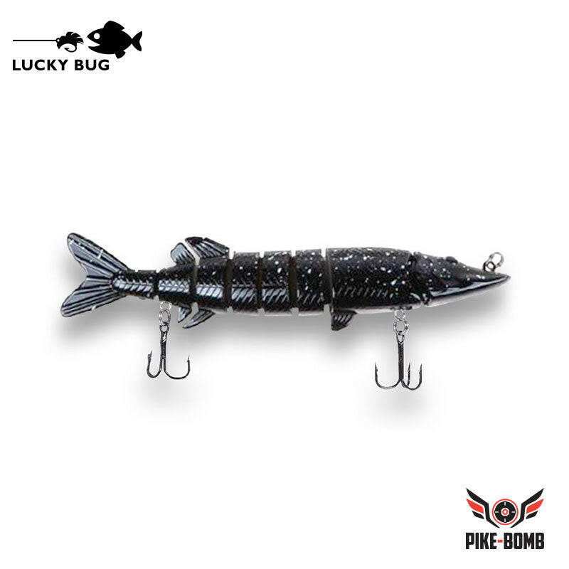 Lucky Bug 5" Pike Bomb Lures Lucky Bug Lures