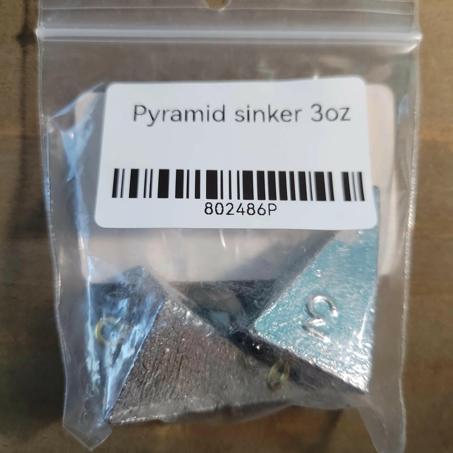 Sinkers Pyramid 3oz 2/pk.