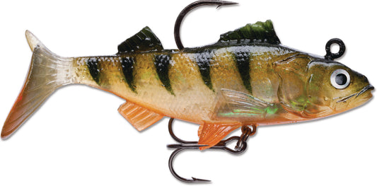 Storm WildEye Live Perch Swimbait, 3", 1/4oz, Floating, 3 Pk