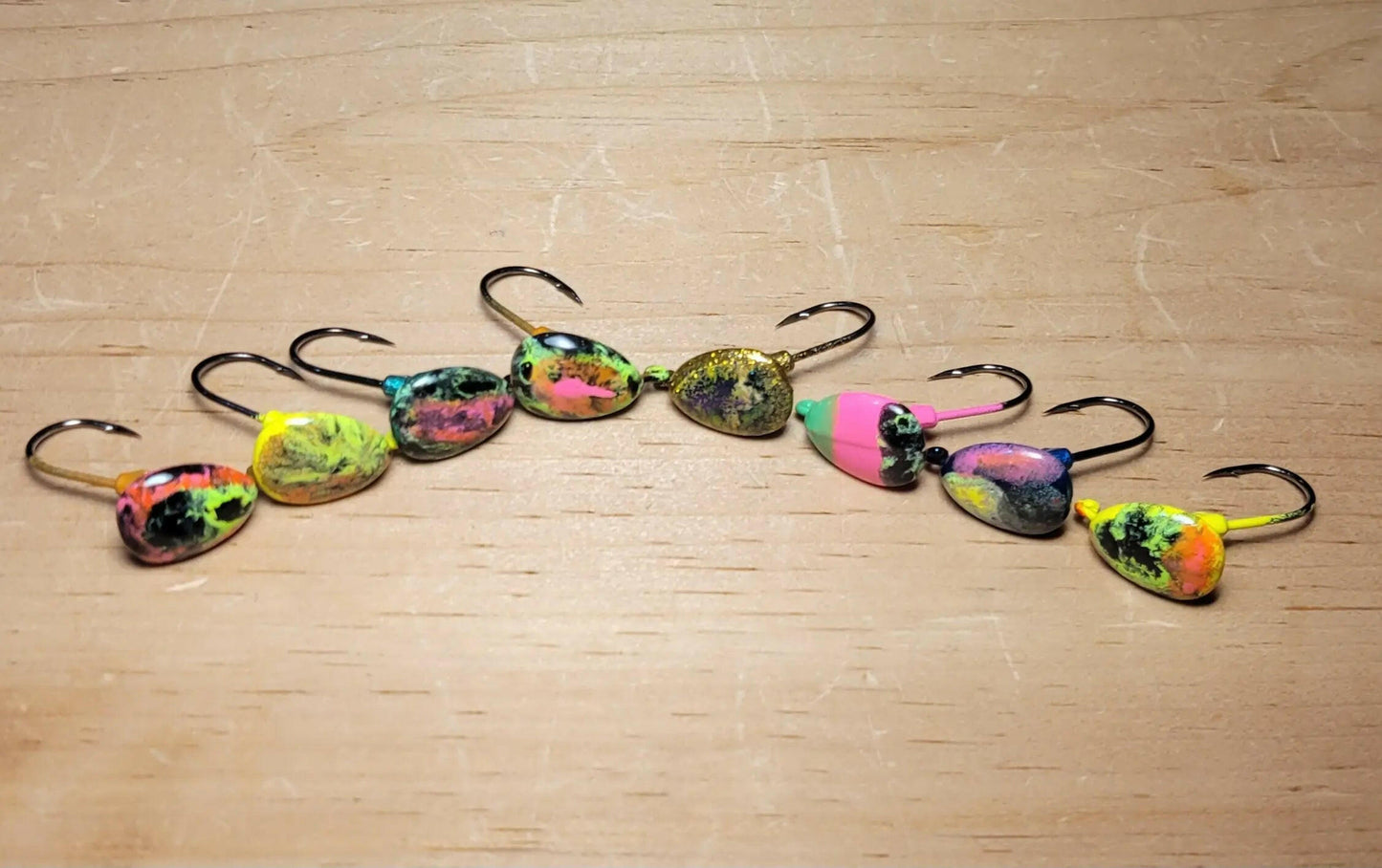 Catch'em Big 3/8oz Fish Candy Jigs assorted colors 2/pk Catch'em big