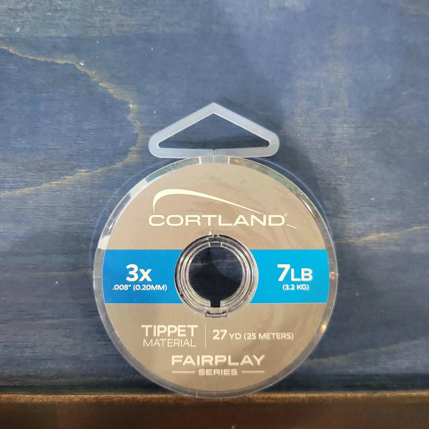 Cortland Fairplay Tippet Material 3x 7lb 27yd.