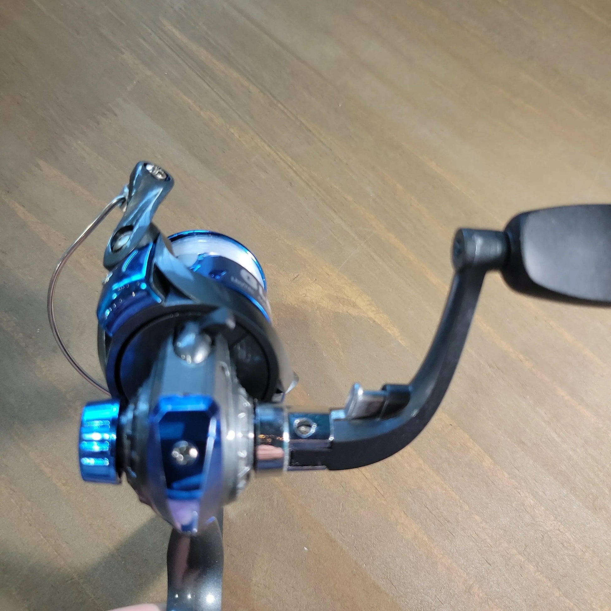 Emery Glacier Ice Fishing Spinning Reel Pre-Spooled 65yards 6lb Line.