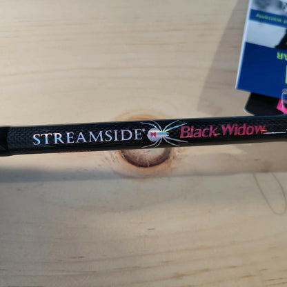 Streamside Black Widow Rod 2pc Medium Fast Action 4-12lb 7ft.