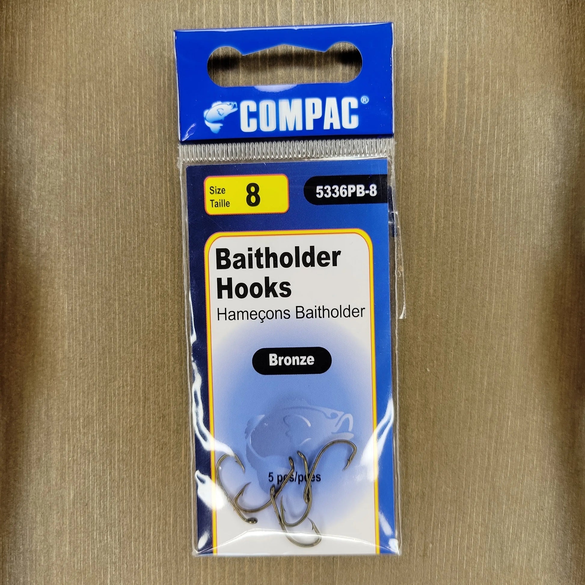 COMPAC Bait Hooks 5pcs #8.