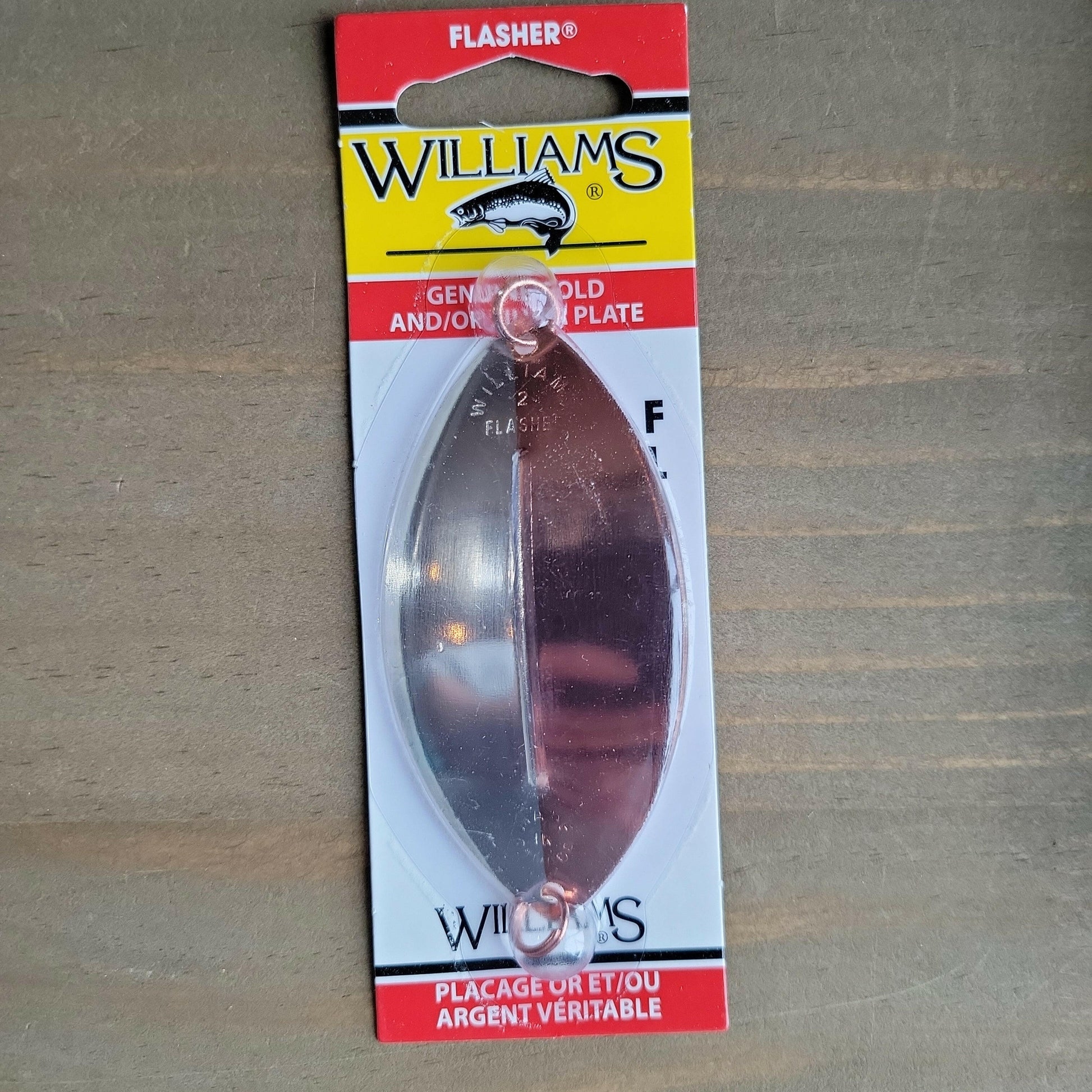 Williams 1/2oz Flasher Silver/Copper 3-3/8" Big Rock Sports